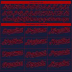 Custom Red White-Gray Mesh Authentic Football Jersey Custom Red White-Gray Mesh Authentic Football Jersey